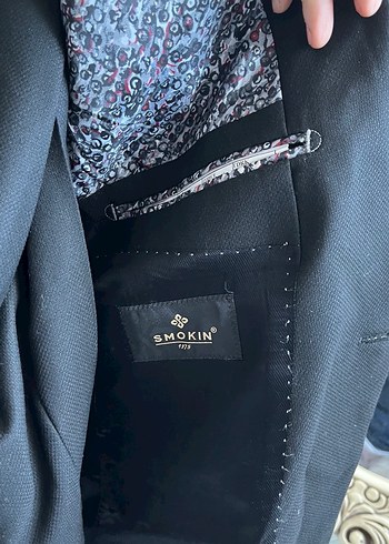 Erkek Siyah Regular Fit Takım Elbise Ceket - Görsel 6