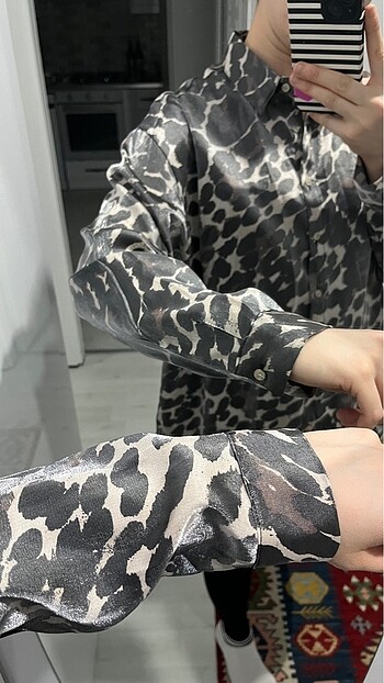 Leopar gömlek - Görsel 3