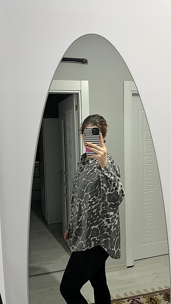 Leopar gömlek - Görsel 4