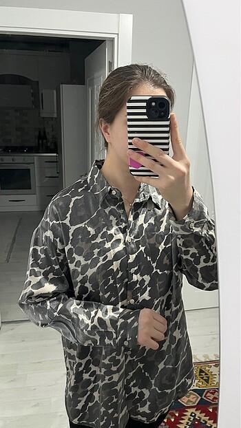 Leopar gömlek - Görsel 5