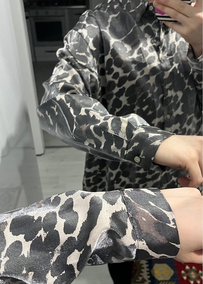 Leopar gömlek - Görsel 3