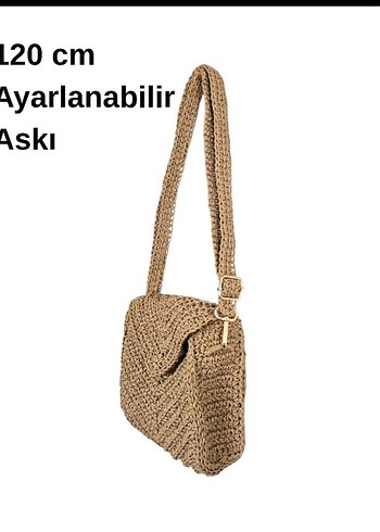 Astarlı ayarlanabilir askılı çanta