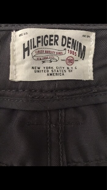 38 Beden Orijinal Tommy Hilfiger Pantolon