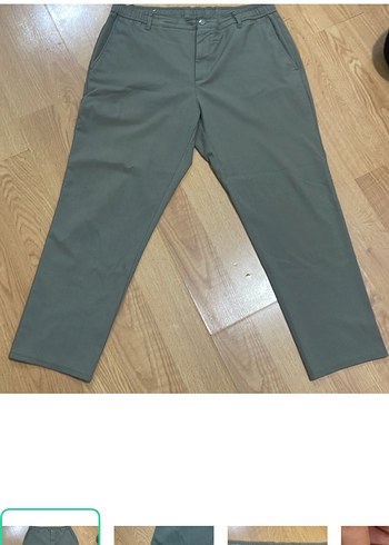 Zara Sik Ve Rahat Haki Pantolon Gunluk Ve Ofis İcin