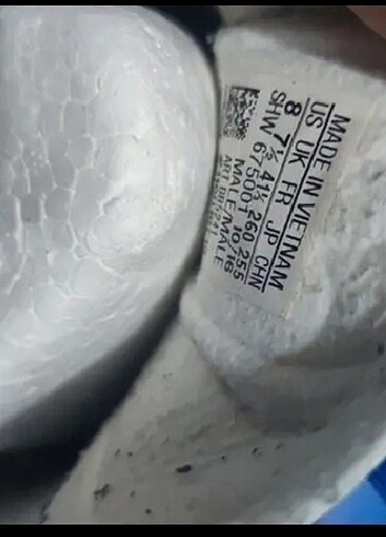 42 Beden mavi Renk Adidas spor ayakkabı