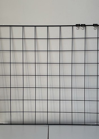 Ikea Siyah Metal Kafes Düzenleyici