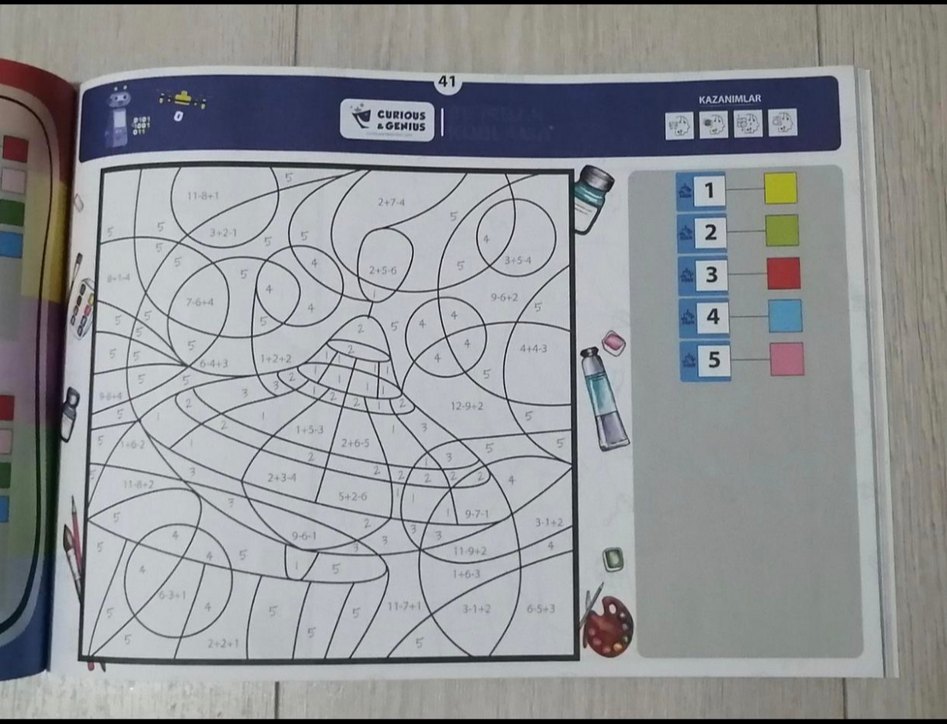 Curious&Genius Dikkat Mantık Zeka Eğitim Seti - Görsel 5