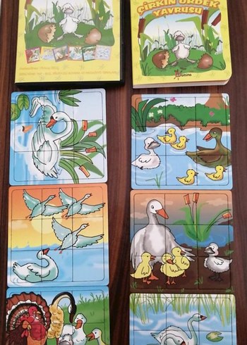 Çocuklar için Masal Yapboz ve Hikaye Seti - Görsel 5