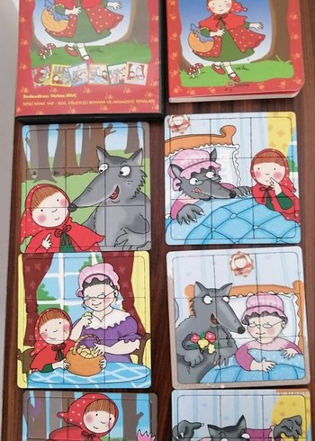 Çocuklar için Masal Yapboz ve Hikaye Seti - Görsel 6