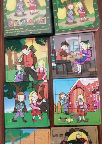 Çocuklar için Masal Yapboz ve Hikaye Seti - Görsel 4