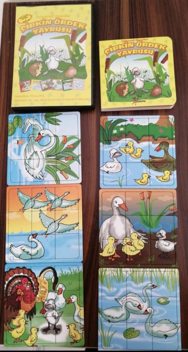 Çocuklar için Masal Yapboz ve Hikaye Seti - Görsel 5