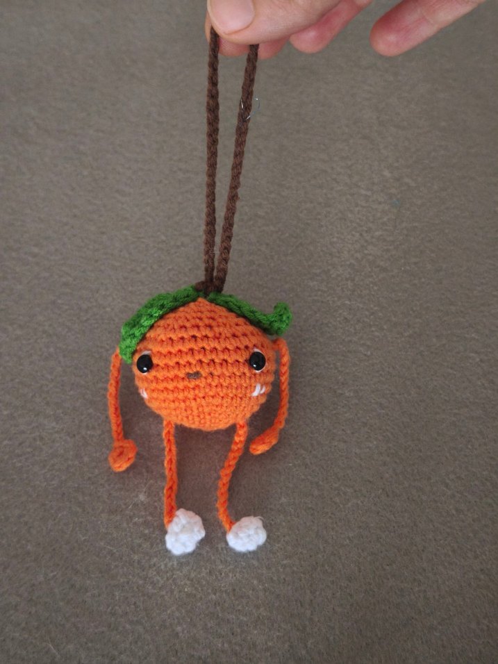 Turuncu portakal Anahtarlık - Görsel 2