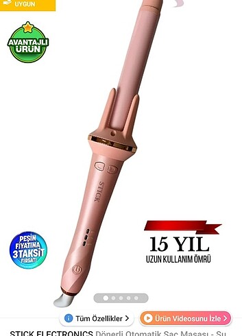 Otomatik Saç Maşası - Görsel 4