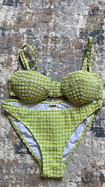 m Beden yeşil Renk Bikini Takımı