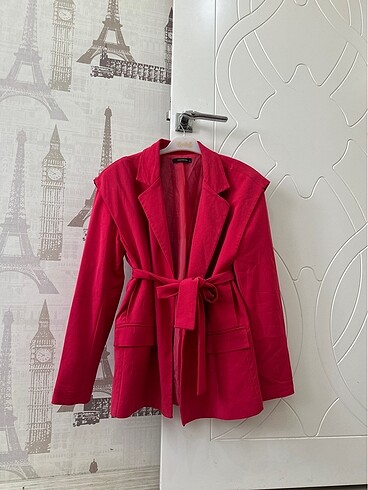 Pembe blazer ceket