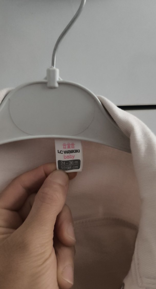 Pudra düğmeli Kız Çocuk Ceket - Görsel 3