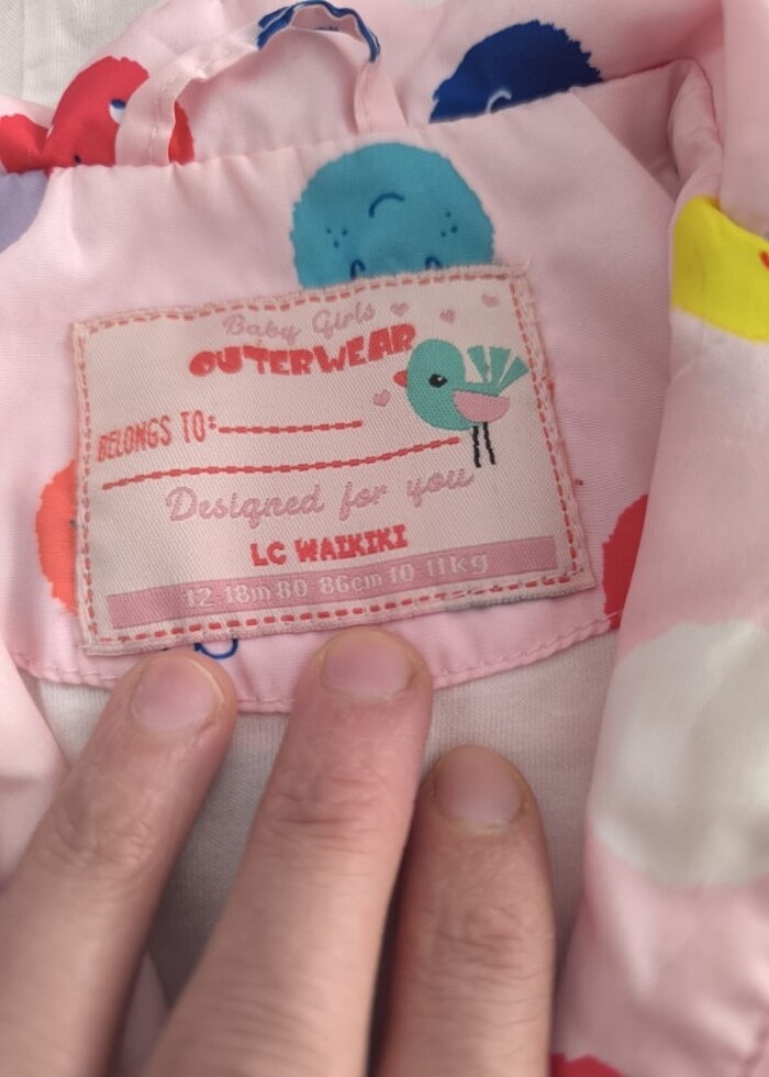 Kız çocuk yağmurluk - Görsel 4