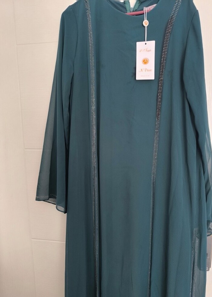 Şifon abiye - Görsel 3