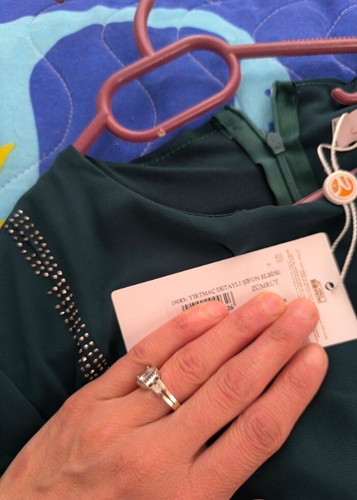 Şifon abiye - Görsel 5