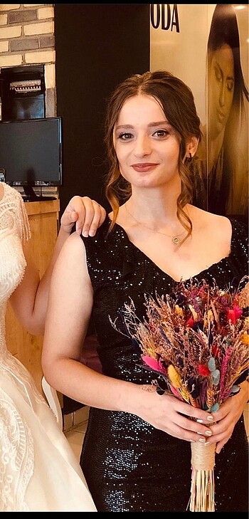 Parıltılı abiye