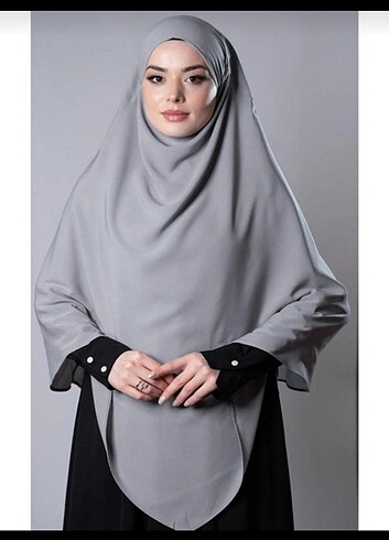Lacivert sufle khimar 