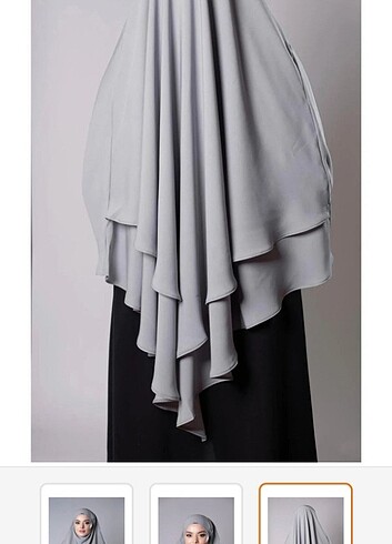 Beden Lacivert sufle khimar