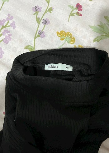 Siyah Yüksek Yakalı Midi Triko Elbise - Görsel 4