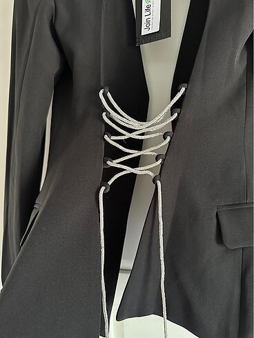 xs Beden siyah Renk bershka blazer ceket