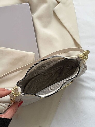 Sheinside Vintage Y2k baget çanta