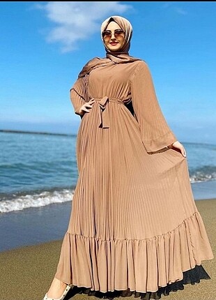 Bym fashion piliseli elbise