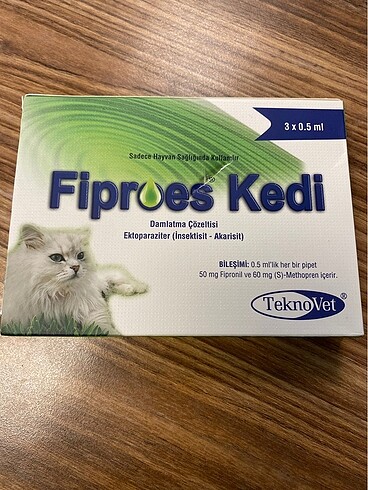 Fiproes Kedi dış parazit damla