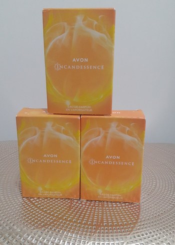 Avon Incandessence Kadın Parfümü 3 adet