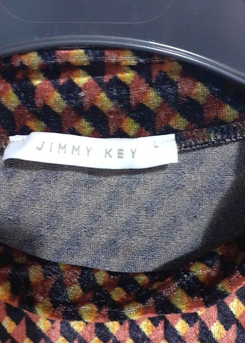Jimmy Key Kahverengi Pilili Kadın Bluz