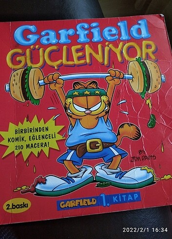  Beden Garfield çizgi roman