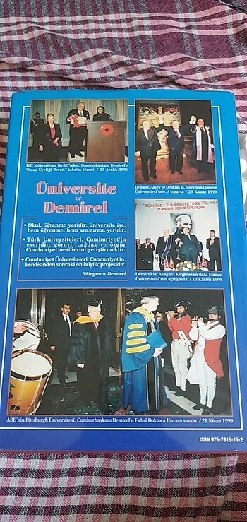  Üniversite ve Demirel 