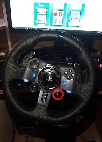 Logitech G29 + EKSTRA aksesuarlar