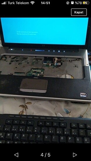 Mufit bey için HP DV5-1260et