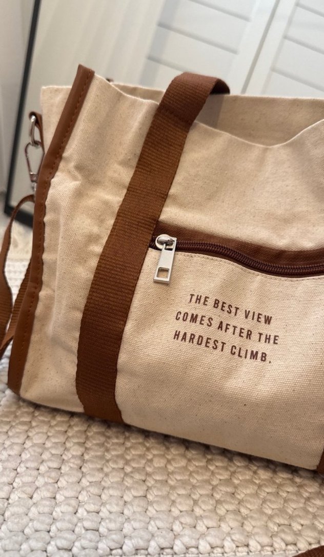 Kahverengi Baskılı Kadın Çanta - Görsel 2