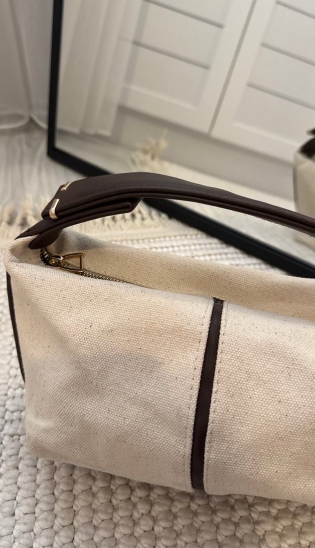 Kanvas Kadın Çanta Acı Kahve - Görsel 2