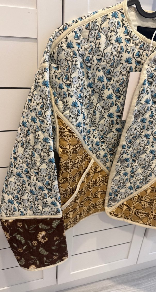 Desenli Kadın Ceket - Görsel 2