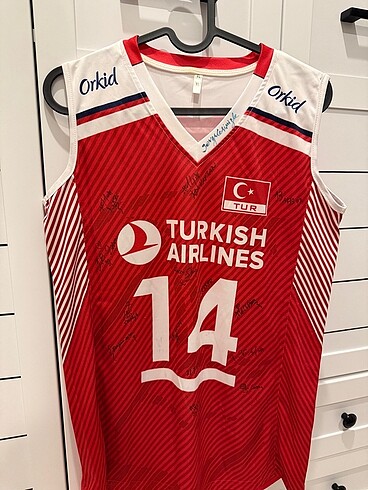 Diğer Eda Erdem?e Ait Orijinal Forma ? Milli Sporcular İmzalı