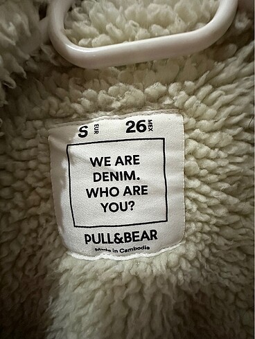Pull and Bear pull&bear kürklü ceket