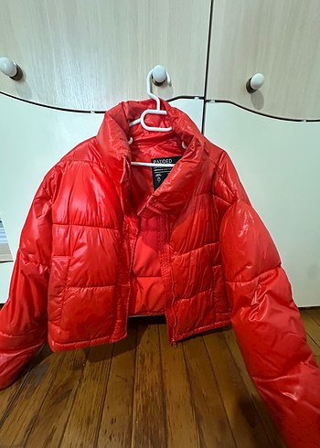 stradivarius şişme mont