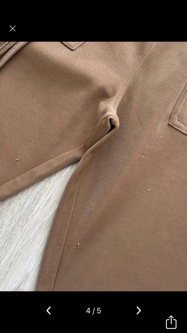 Bej Kadın Jogger Pantolon Rahat Kesim - Görsel 4