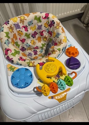 Kikkor Çok Renkli Bebek Yürüteci - Görsel 2