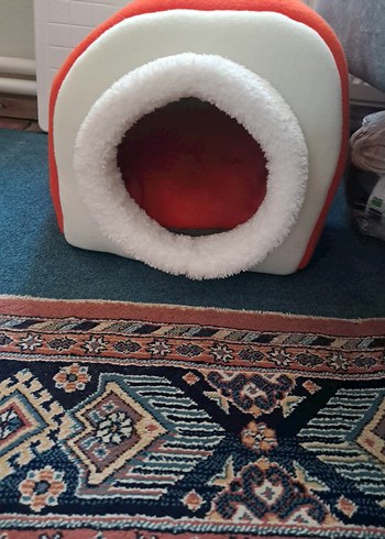 Kırmızı Renkli Kedi Yuva Tüneli - Görsel 2