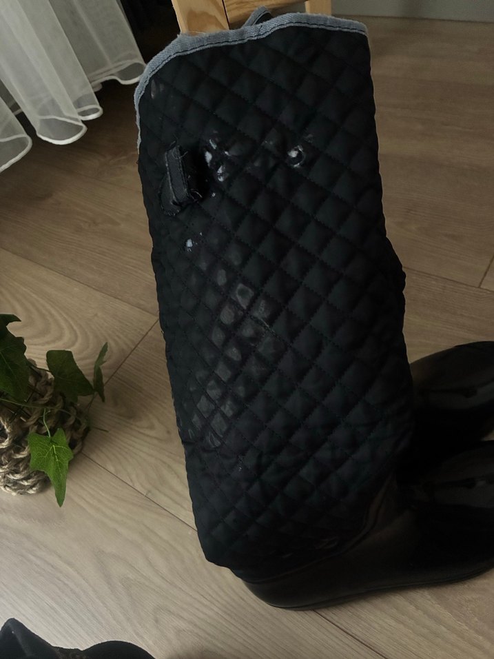 Siyah Rugan Dizüstü Topuklu Bot - Görsel 3