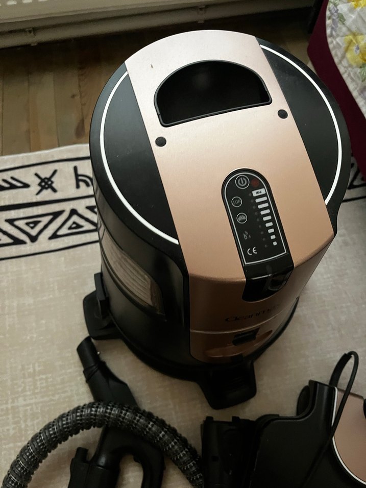 Ceanmax Siyah Elektrik Süpürgesi temizlik robotu - Görsel 5