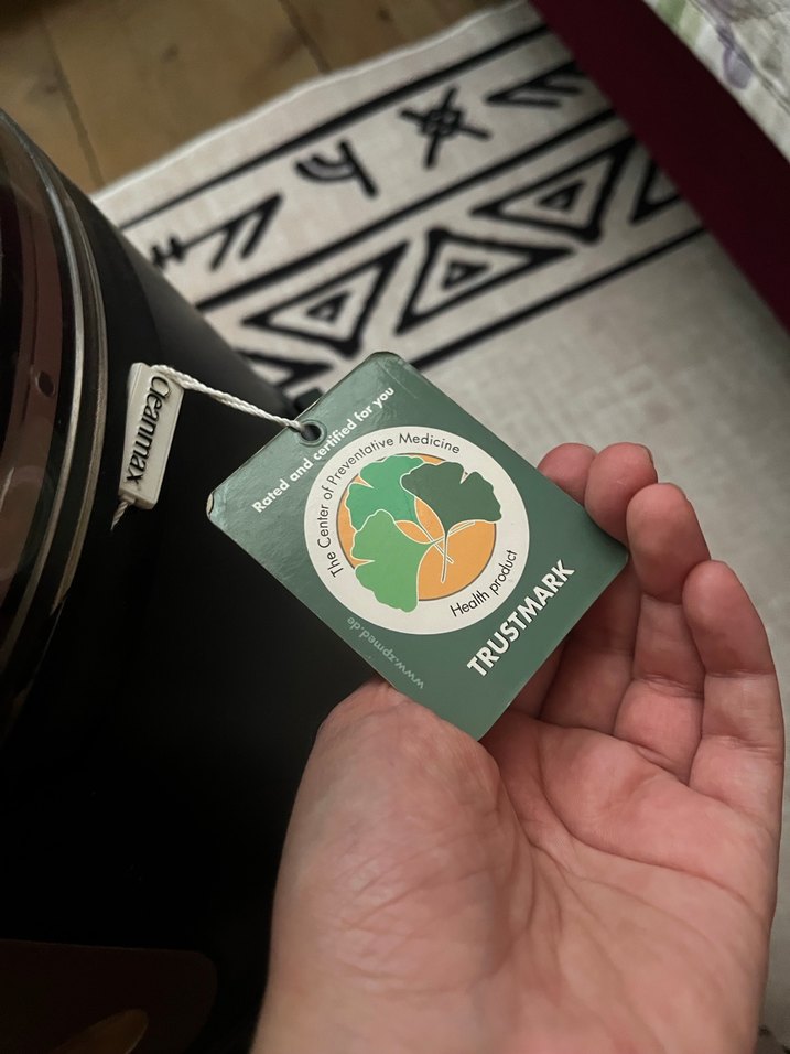 Ceanmax Siyah Elektrik Süpürgesi temizlik robotu - Görsel 2