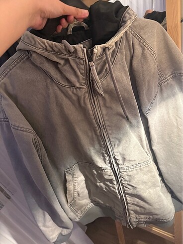 Bershka denim erkek ceket mont